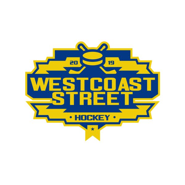West Coast Street Hockey logo template Miniatura