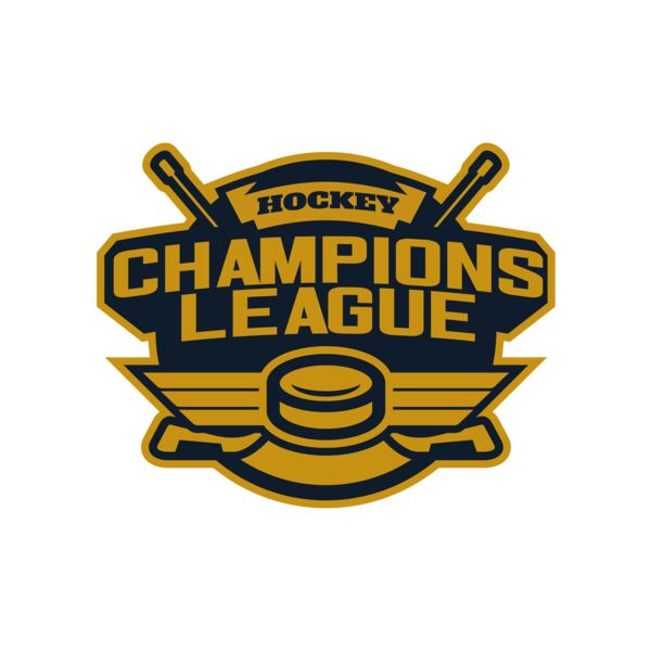 Champions League Hockey logo template Miniatura