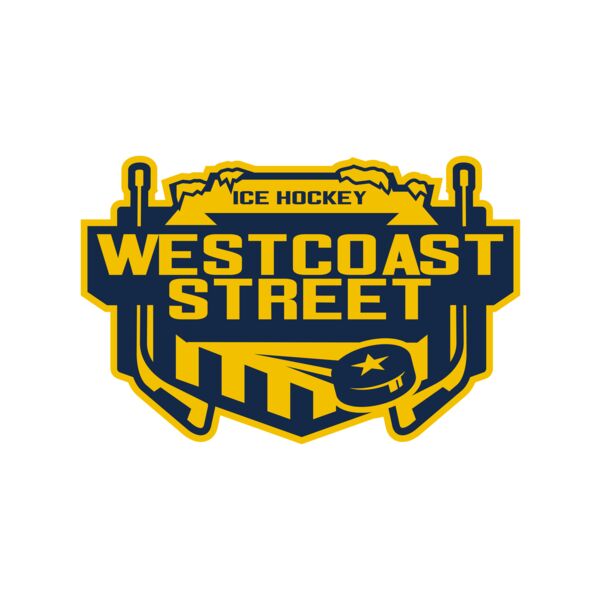 West Coast Street Hockey logo template 02 Miniatura