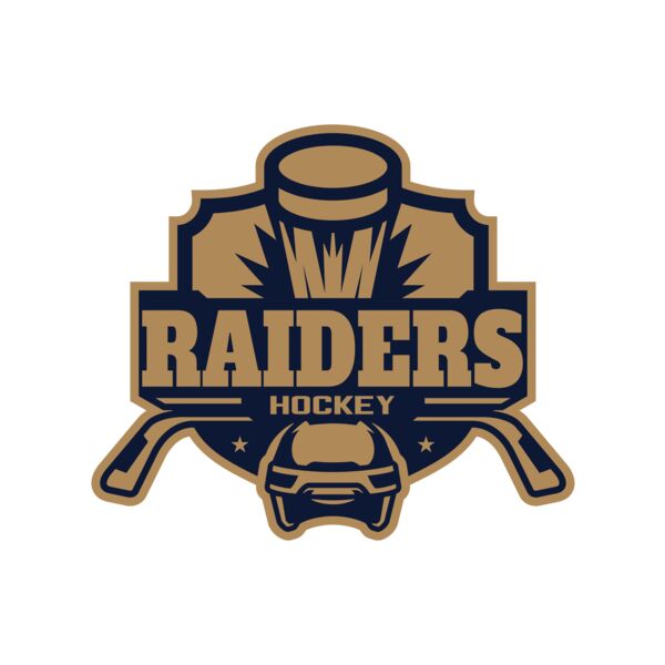 Raiders Hockey logo template Miniatura