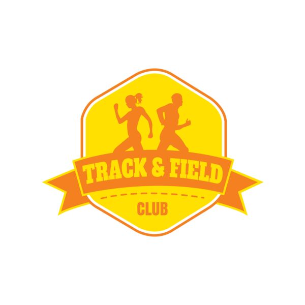 Track & Field Team Logo 05 Miniatura