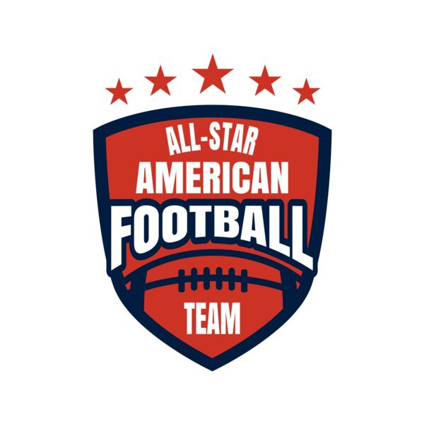 American Football logo 19 Miniatura