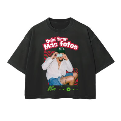 PLAYERA - BUNNY FOTOS - BOXY FIT Miniatura