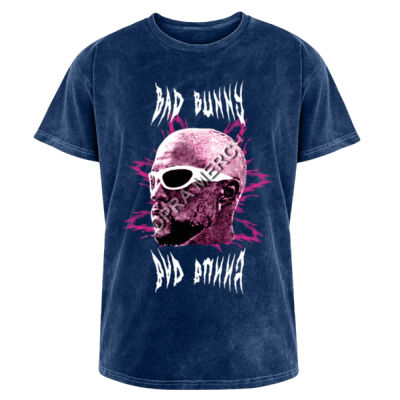 PLAYERA - BAD BUNNY - MINERAL WASH Miniatura