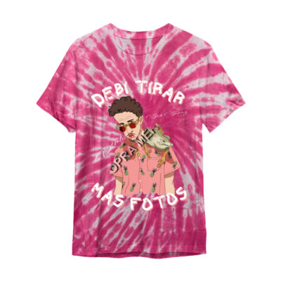 PLAYERA - BAD FROG - TIE DYE UNISEX Miniatura