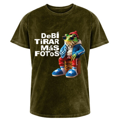 PLAYERA - DEBÍ TIRAR - MINERAL WASH Miniatura