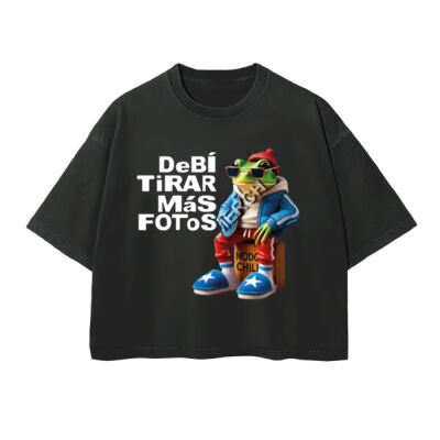 PLAYERA - DEBÍ TIRAR - BOXY FIT UNISEX Miniatura