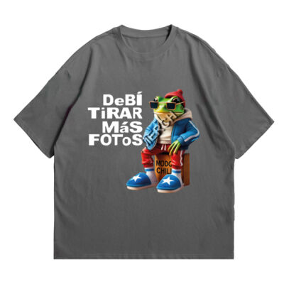 PLAYERA - DEBÍ TIRAR - OVERSIZED Miniatura