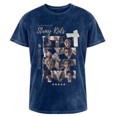  - PLAYERA - MINERAL WASH UNISEX Miniatura