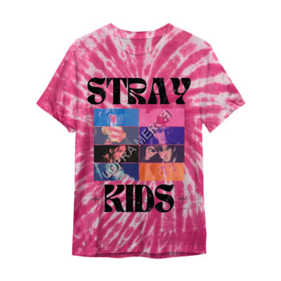 STRAY KIDS - PLAYERA - TIE DYE UNISEX Miniatura