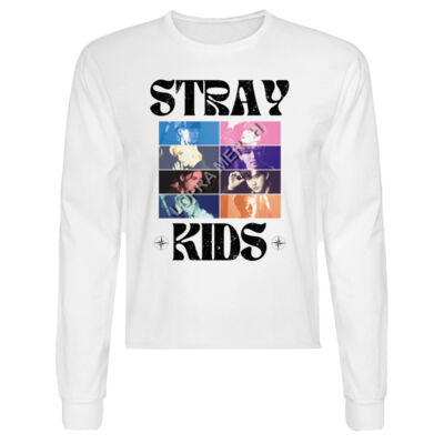 STRAY KIDS - CROP-TOP - MANGA LARGA UNISEX Miniatura