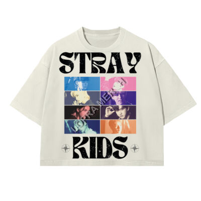 STRAY KIDS - PLAYERA - BOXY FIT Miniatura