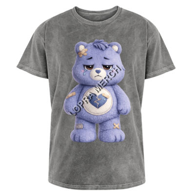 HEARTBREAK - PRIDE BEARS - MINERAL WASH Miniatura