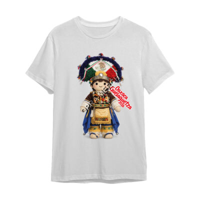 DANZANTE DE LA PLUMA - RAÍCES DE HILOS - NIÑO PLAYERA ESTÁNDAR Miniatura