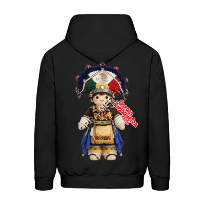 DANZANTE DE LA PLUMA - RAÍCES DE HILOS - HOODIE GORRO Y BOLSA Miniatura