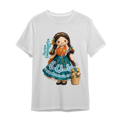 CHINA OAXAQUEÑA - RAÍCES DE HILOS - NIÑO PLAYERA ESTANDAR Miniatura
