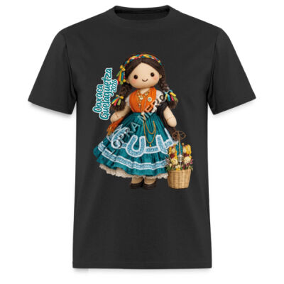 CHINA OAXAQUEÑA - RAÍCES DE HILOS - PLAYERA ESTANDAR Miniatura