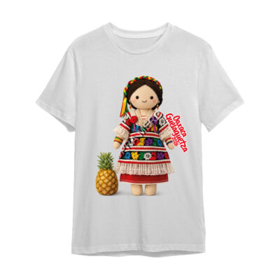 FLOR DE PIÑA - RAÍCES DE HILOS - NIÑO PLAYERA ESTÁNDAR Miniatura