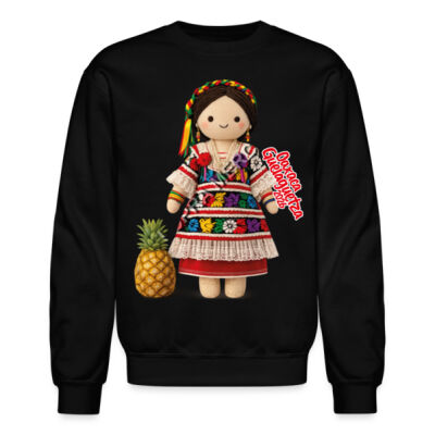 FLOR DE PIÑA - RAÍCES DE HILOS - SUDADERA CUELLO REDONDO Miniatura