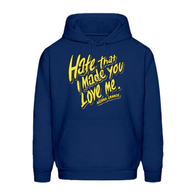 HATE THAT I MADE YOU LOVE ME - ARIANA GRANDE - HOODIE GORRO Y BOLSA Miniatura