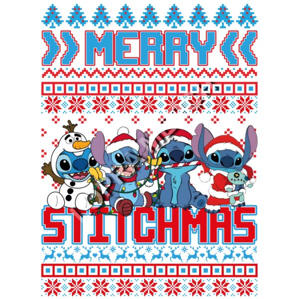 MERYY STITCHMAS BLUE Miniatura